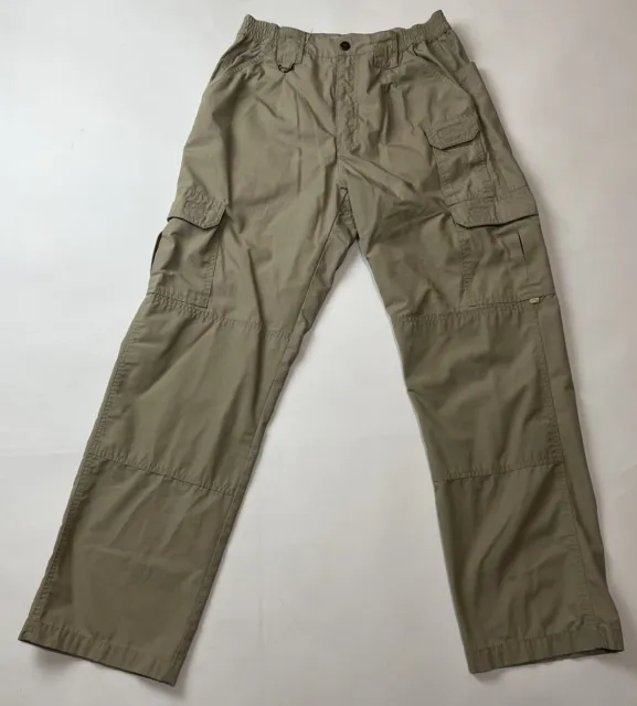 RUSTIC RIDGE MENS Hiking Cargo Pants Size Large Convertible Zip Off Brown  #S25 $18.26 - PicClick