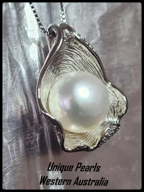 PEARL NECKLACE / PENDANT #91 NE & GENUINE X BROOME  FREE POSTAGE from WA