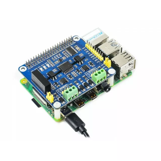 2-CH Isolated RS485 Expansion HAT for all Raspberry Pi SC16IS752+SP3485 Solution 2