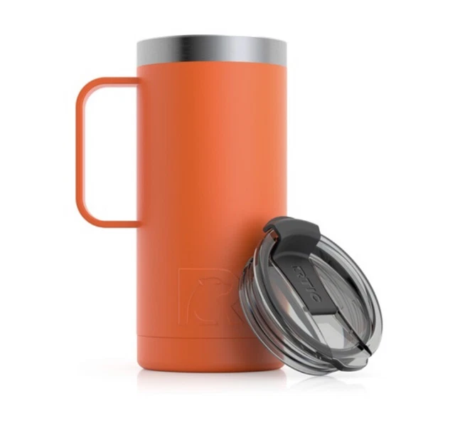 RTIC Travel Coffee Cup (16 oz), Tangerine 2