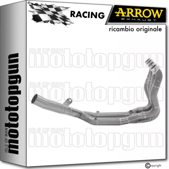 Arrow Collettore Open Inox Bmw M1000 M-1000 Rr 2020 20 2021 21 2022 22 2023 23