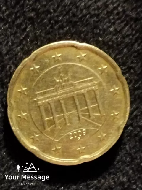 2009 F Nordic Gold 20 cent Euro Germany