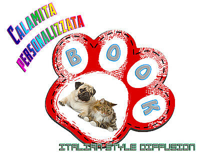 Stampa Personalizzata Su Magnete Magneti Calamita A Forma Di Zampa Dog Cat Cane