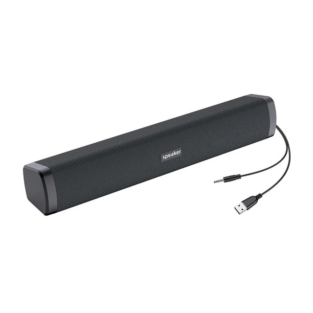 PORTABLE COMPUTER SPEAKERS USB Stereo Bass Sound Desktop Wired Speaker ...