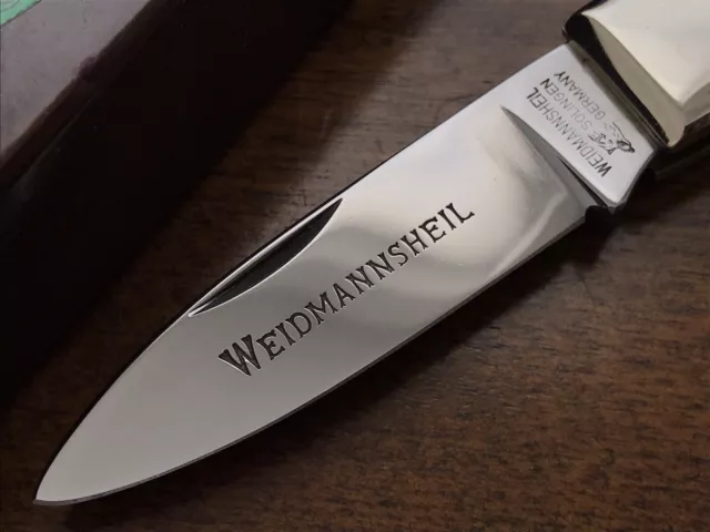 Weidmannsheil Folding Knife Mother Of Pearl MOP Handle Made In Solingen Germany 3