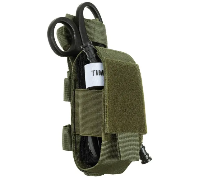 IFAK Tourniquet Set First Aid Medic Pouch Erste Hilfe Tasche Schere oliv green