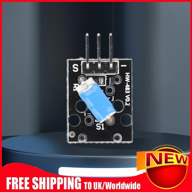 Modulo Interruttore Inclinazione Vibrazione 1 PZ KY-020 3 Pin 3,3-5V Standard per Arduino