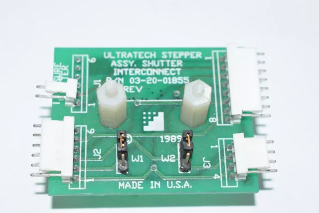 Ultratech Stepper 03-20-01855 OBTURATEUR INTERCONNEXION, module PCB ASSY