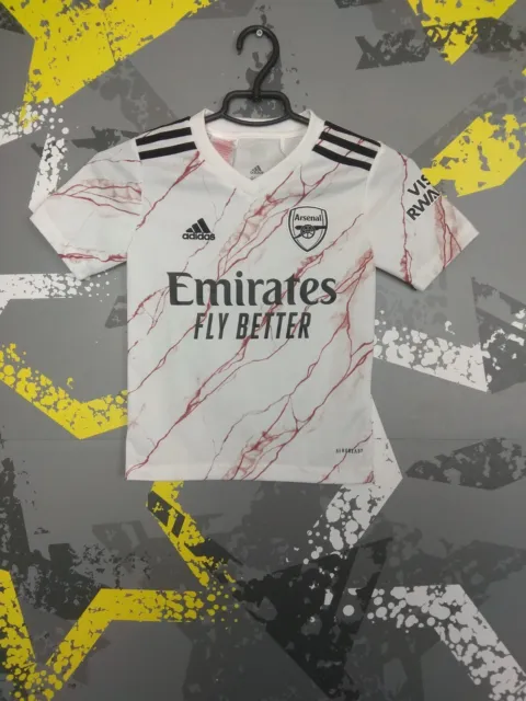 Arsenal Away football shirt 2020 - 2021 Jersey Adidas Young Size XS ig93