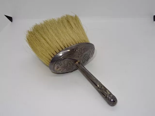 Attractive Antique Sterling Silver Vanity Clothes Brush - Birmingham 1903