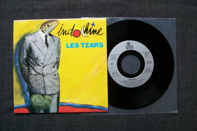 Indochine ‎– Les Tzars 45 tours