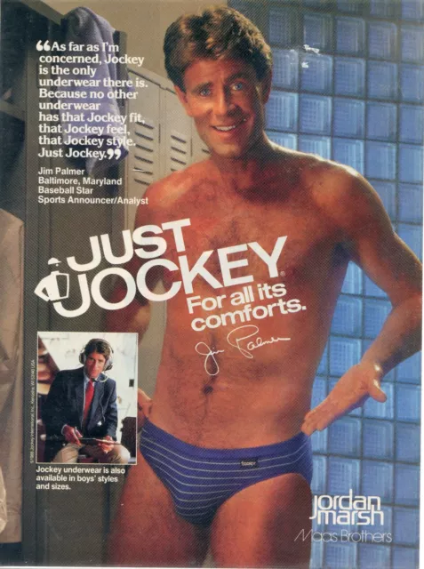 1977 JOCKEY MENS Underwear Jim Palmer Pete Rose Steve Carlton