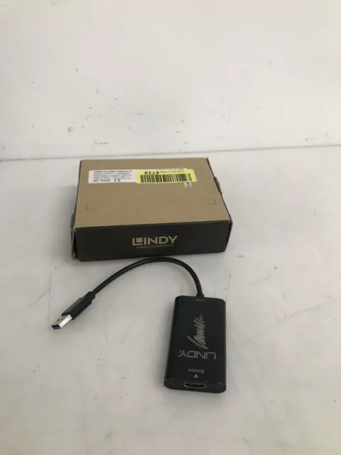 Lindy HDMI - USB 3.0 Video Grabber - Schwarz (43235)