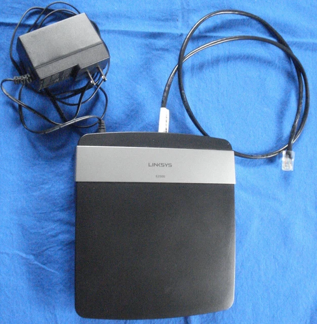 LINKSYS E2500 Wi Fi Router for DSL Line Hookup