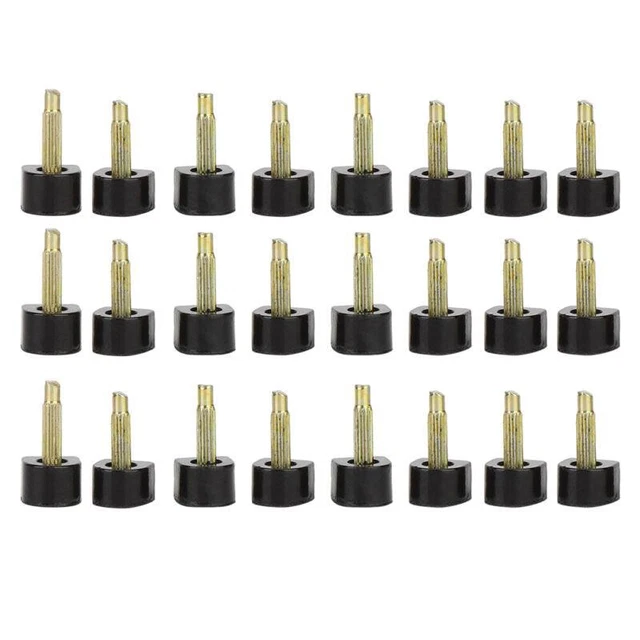 24 pz per sostituzioni riparazione tacchi alti - 9x9 cm - caviglia punta - kit fai da te riparazione scarpe