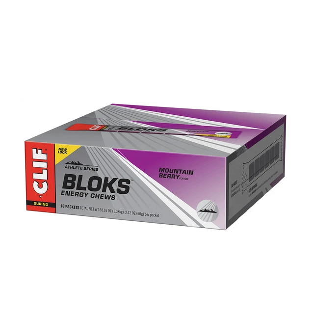 CLIF Bloks Energy Chews Orange (25mg Caffeine) 18 X 60g – Wholefood - View #10