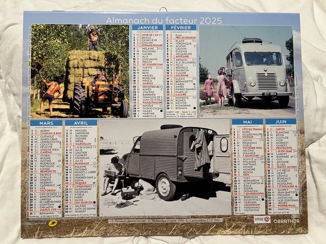 Le Calendrier 2025 du Facteur : Un Guide Essentiel pour Organiser Votre Année et Comprendre les Jours Fériés