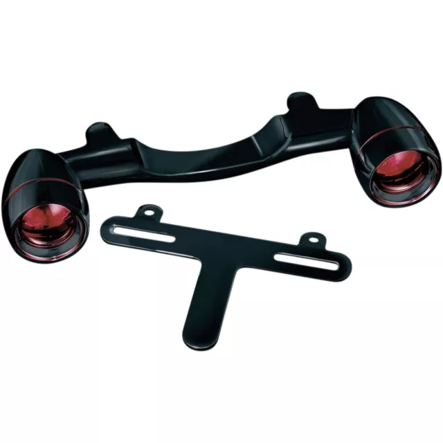 Kuryakyn Bullet Light Rear Turn Signal Bars - Black 5405