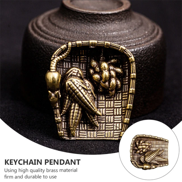 2 Pcs Car Key Hanging Pendant Key Chain Pendant Key Holder Purse Desktop 12