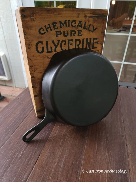Wagner #9 Cast Iron Skillet Unmarked Restored