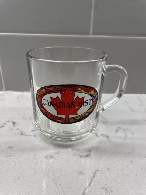 Vintage Canadian Mist Collectors Glass Holiday Mug