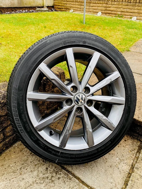Vw Portago Rims GENUINE VOLKSWAGEN R16 Alloy Wheel 6C0601025 Bridgestone 6C0601025A ...