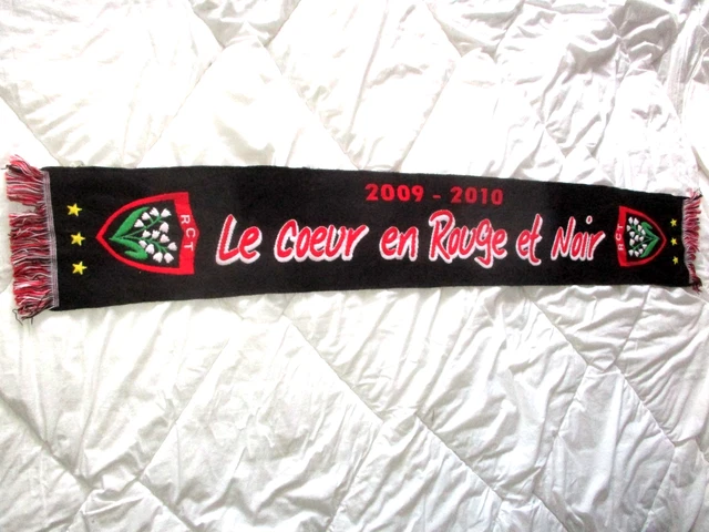 Écharpe Supporter RCT Toulon – Rugby Club Toulonnais – Korian – Très Bon état