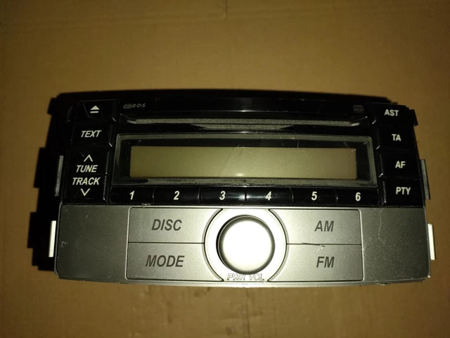 DAIHATSU TERIOS MK2 06-15 Radio/CD/Stéréo Tête Unité 60600 86180-B4020 - N Code