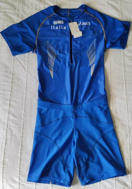 Asics body XL atletica nazionale italiana Olimpiadi di Londra 2012 Italia