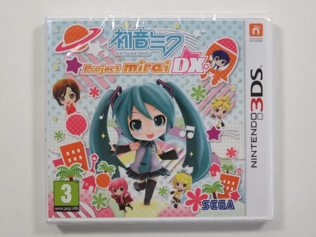 HATSUNE MIKU PROJECT Mirai Dx Nintendo 3Ds Pal-Ukv (Neuf - Brand New