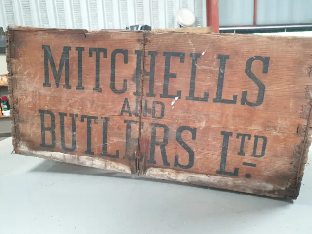 Mitchells & Butlers Beer Crate - Original Vintage Collectable, Man Cave, Retro