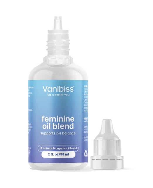 Aceite íntimo femenino Vanibiss para olor y picazón vaginal - calma e hidrata