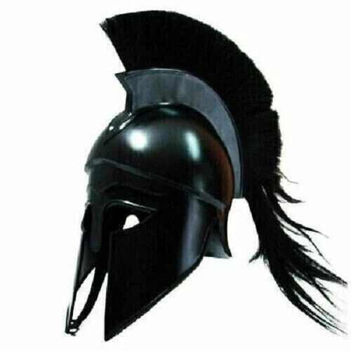Casque de Chevalier Noir | Déguisement Médiéval Authentique