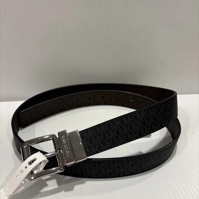 NEW MICHAEL KORS Reversible MK Logo Buckle 551342 Signature  display picture 1