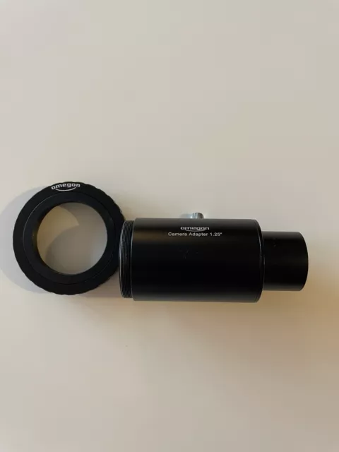 Omegon Okularprojektion Set für jede Canon EOS Kamera Astrofotografie für 1.25“