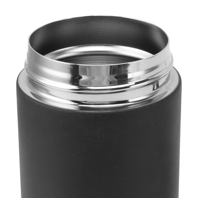 (Schwarz) Vakuum-Wasserflasche Einfache 350 Ml Isolierte Wasserflasche
