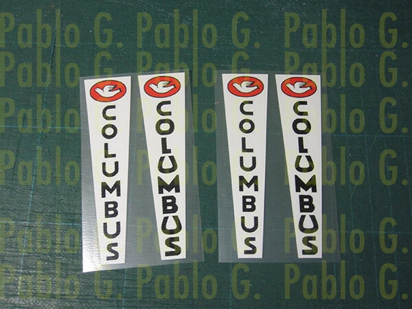 Kit Décalcomanies Columbus SL – Autocollants Cadre Vélo Vintage