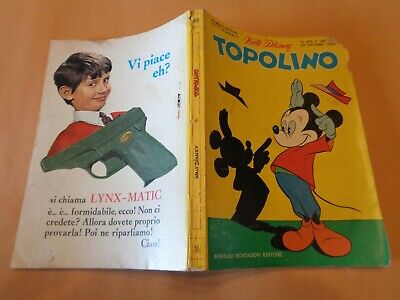Topolino N° 673 Originale Mondadori Disney Discreto 1968 Bollini