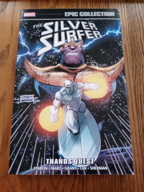 Marvel Silver Surfer: Epic Collection V. 6 - Thanos Quest (Trade Paperback,2018)