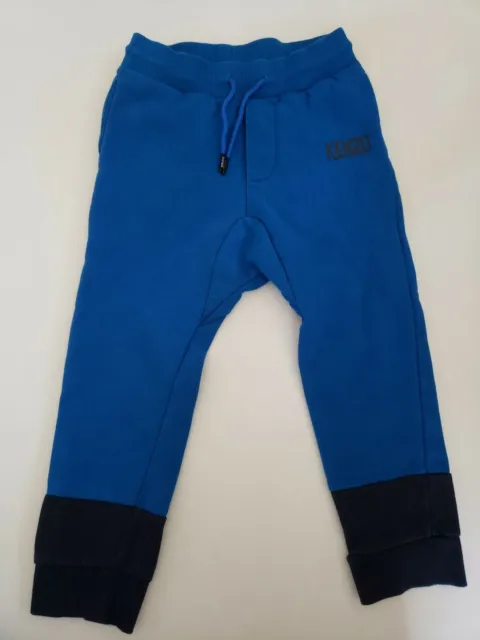 Kenzo Boys Sweat Pants Jogger Blue Size 6