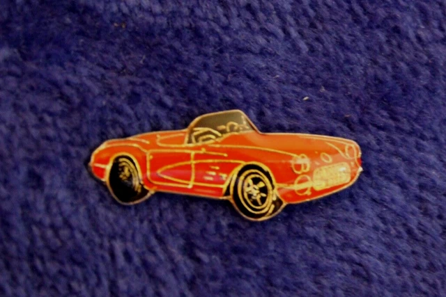 Corvette Hat Lapel Pin Accessory GM Vette Sting Ray Bowtie Chevy C1