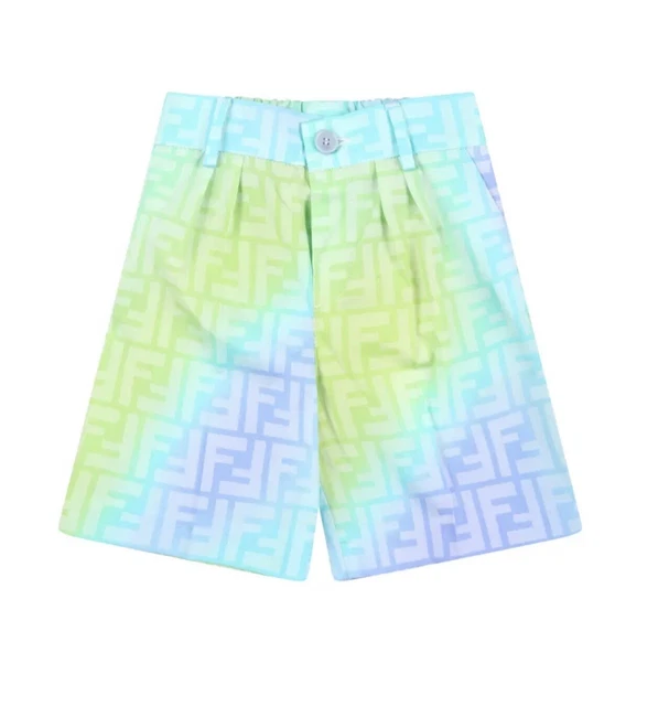 Pantaloncini stampati FENDI ragazzi bambini all-over età 3 anni nuovi con etichette prezzo di vendita £540