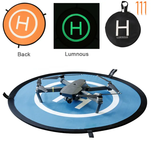 Portable Foldable Landing Pad Glow Parking Apron For DJI Mavic Mini RC Drone