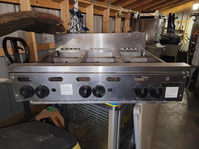Vulcan VHP636 Natural Gas 36" 6 Burner Countertop Range