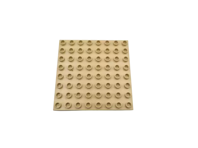 Lego® Duplo Piastra di base Piastra di costruzione 8x8 BEIGE