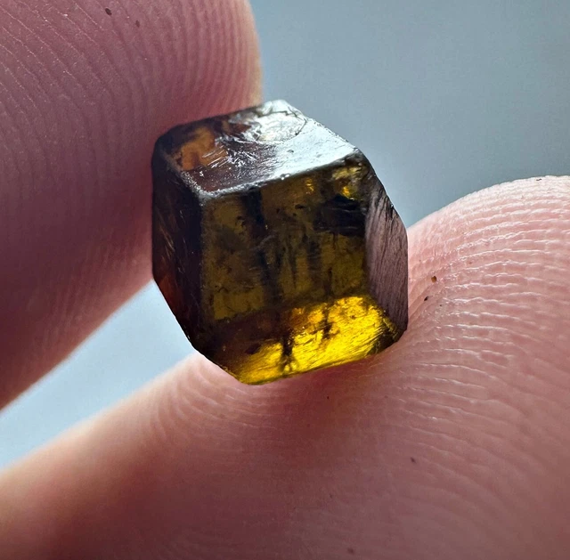 3.9 CT Very Rare! Full Terminated Dravite Tourmaline Crystal @ Afghanistan