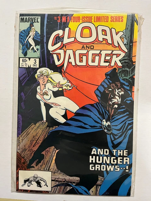 Cloak and Dagger #3 (1983 Marvel Comics Limited Series), 3 of 4, Near Mint.  | C