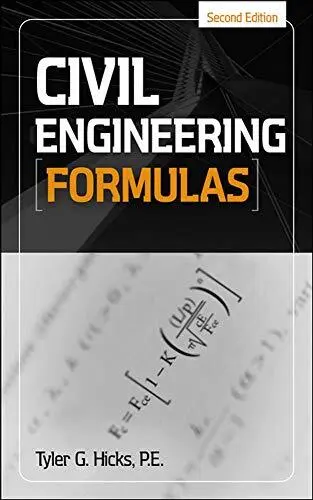 Civil Engineering Formulas.by Hicks  New 9780071614696 Fast Free Shipping<|