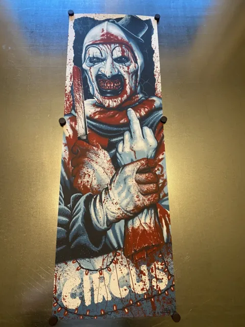 Terrifier Art The Clown Horror Movie Slasher Print Poster Mondo Steven Holliday