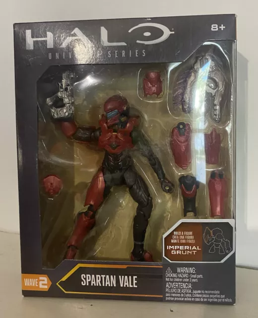 Halo Universe Series Wave 2 MASTER CHIEF BAF Imperial Grunt Build A Figure  NEW